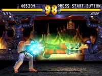 une photo d'Ã©cran de Street Fighter EX 2 Plus sur Sony Playstation